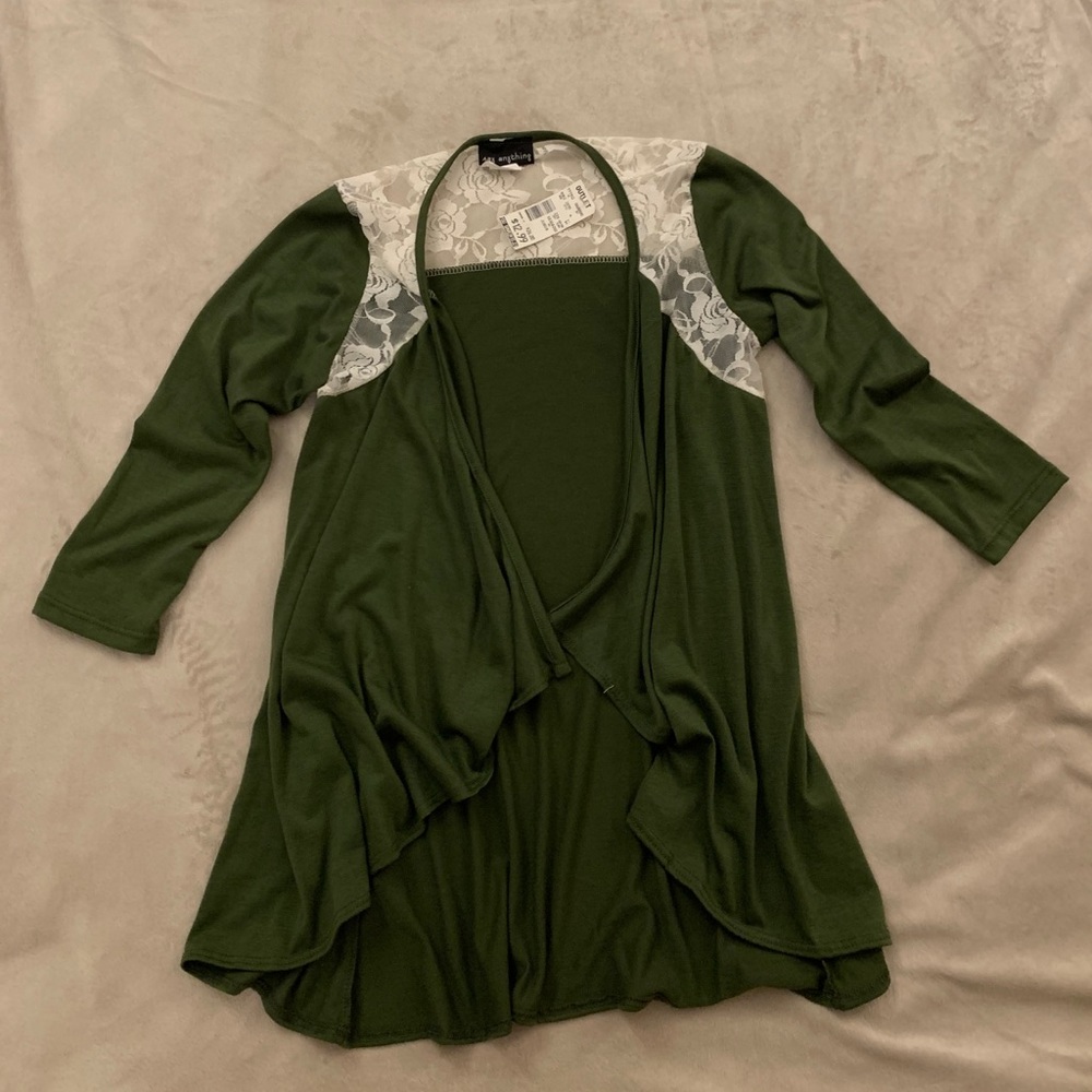 Brand new lace cardigan